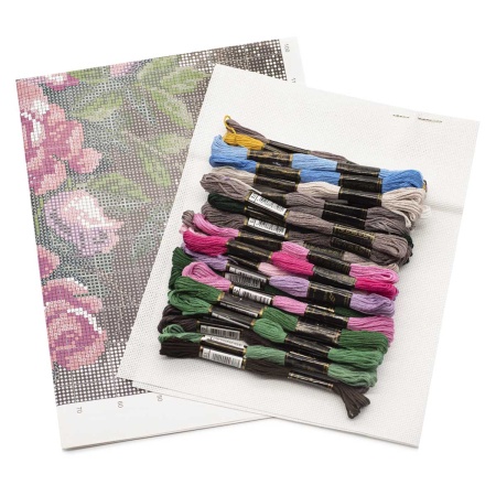 622 Набор для вышивания 'Розы' 29*23см, Hobby&Pro